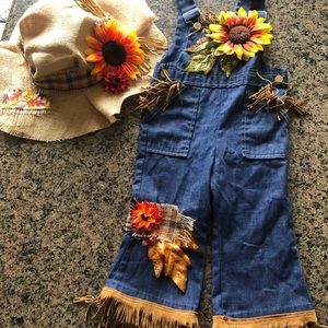 Scarecrow costume homemade I made this for my grandson- can be for girl as well